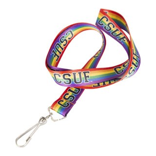 Neil Satin Rainbow Lanyard